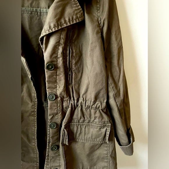 Army green spring utility jacket - Picture 1 of 7